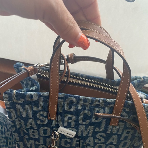 Marc Jacobs mini new Jean edition  $282. . Dual strap . - Picture 2 of 9